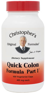 Dr. Christopher's Quick Colon Formula Part 1