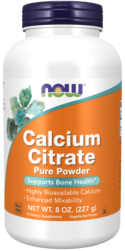 NOW Calcium Citrate Pure Powder