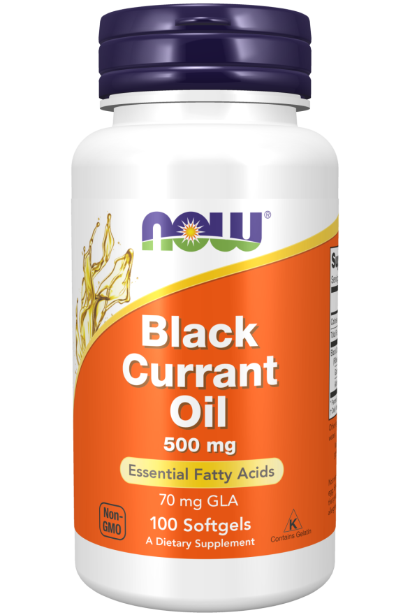 NOW Black Currant Oil 500mg Softgels