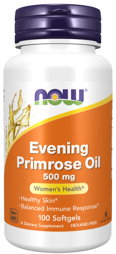 NOW Evening Primrose Oil 500 mg Softgels