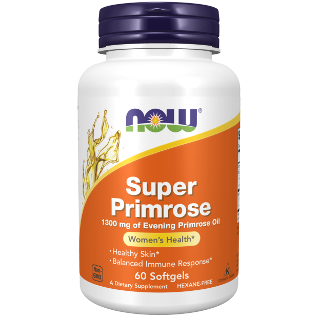 NOW Super Primrose 1300 mg Softgels