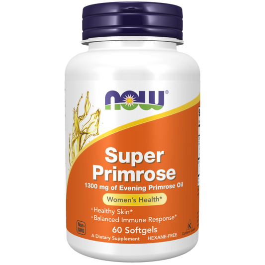 NOW Super Primrose 1300 mg Softgels