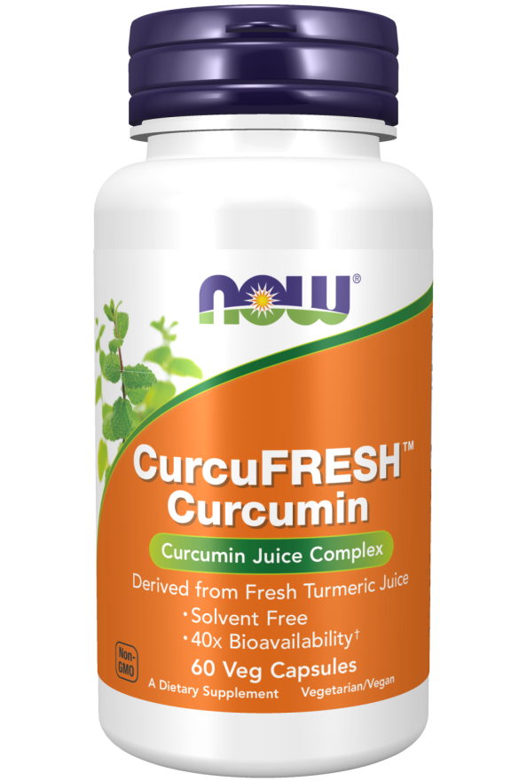 NOW CurcuFRESH™ Curcumin Veg Capsules