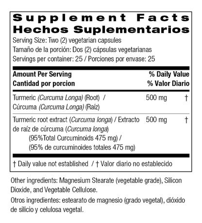 Bio Nutrition Turmeric Curcumin