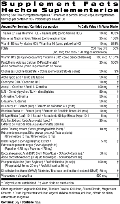 Bio Nutrition Brain Wellness