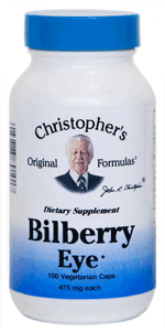 Dr. Christopher's Bilberry Eye Forumla