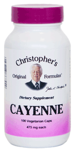 Dr. Christopher's Cayenne Capsules